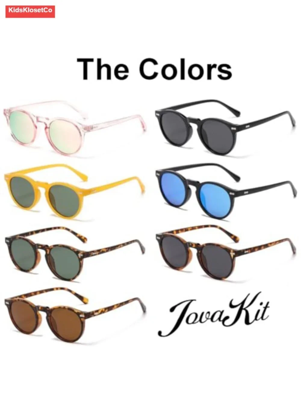 Kids Polarized Sunglasses with UV400 Protection Scratch-Resistant Lenses for